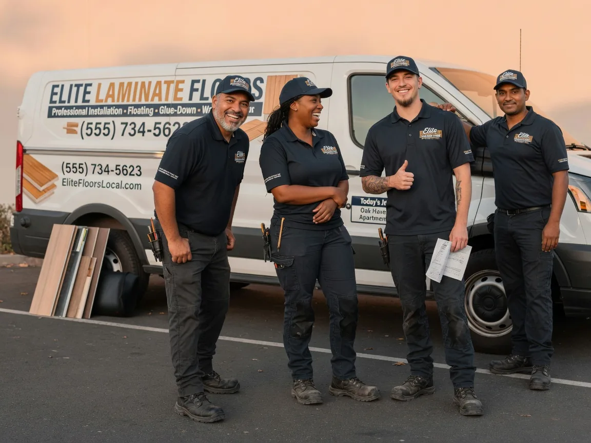 Laminate flooring installation company in Cecil, WI